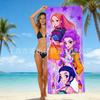 Europe And The United States Popular Witch Hunter Group Beach Towel Internet Celebrity Kpop Microfiber Beach Towel Floor Towel Bath Towel