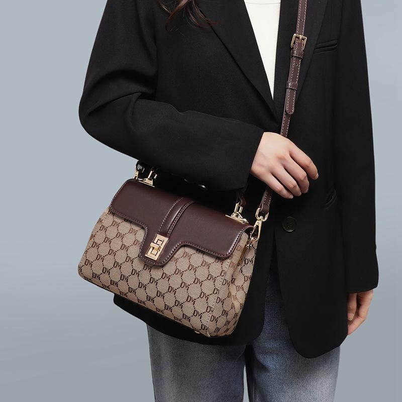 Новый стиль сумки-сумки, осенне-зимняя женская сумка через плечо, высококачественная легкая роскошная атмосферная сумка для мам, сумка через плечо