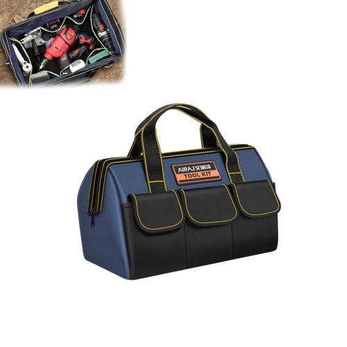 YSkrep Toolbox, Oxford Fabric Tool Bag, Large Capacity Tool Box, Tool Bag, Tool Box with Pockets, Tool Organizer Bag with Multiple Pockets and Zippere