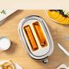 Bread Maker 1PC Automatic Intelligent Toaster Adjustable Temperature Dual Sided Auto Pop-up Sandwich Toast Breakfast Machine