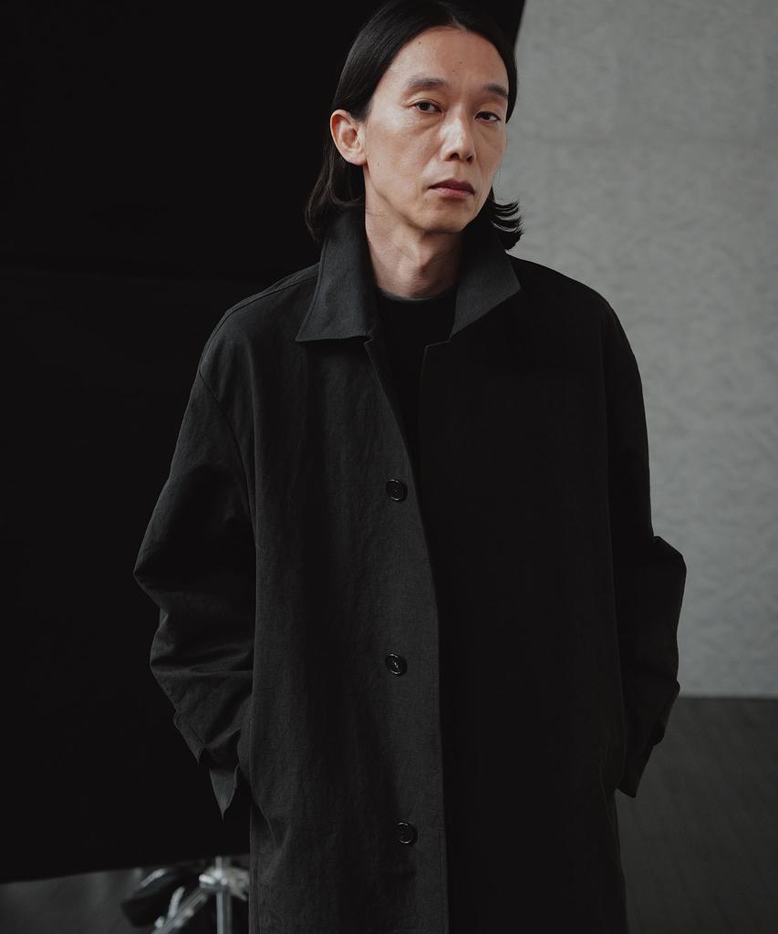 BLANKROOM Cairn Coat_Fade Black