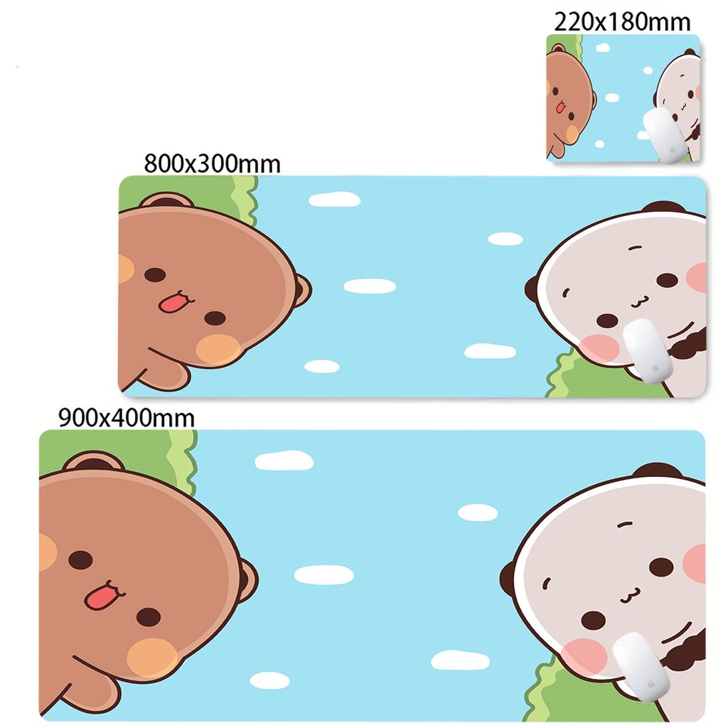Милый мультяшный коврик для мыши Bubu Dudu Deskmat для ноутбука Офисный коврик для мыши Декор стола Расширенный коврик для мыши Коврик для клавиатуры Большие коврики для стола