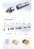 Central Link XS6 Aviation Plug Push-Pull Self-Locking Gold-Plated Connector (2/3/4/5 Pin Options)