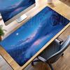 Mouse Pads Blue Sky Cloud Pattern Gaming Large  Extended Aesthetics Non-slip Anime Moon Carpet Computer Keyboard Rubber Desk Pad