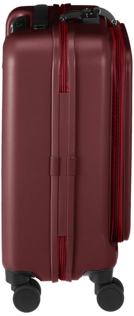 Carry Case Suitcase Front Pocket Carry Cabin Size with Stopper MLS589 31L Cm Red 2 Nights 3 Days 3 Nights 4 Days [Mirest] Carry-on 52.5 3.2kg