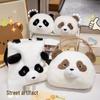 Korean Style Kawaii Panda Plush Crossbody Bag - Fashionable Winter Shoulder Bag for Women
