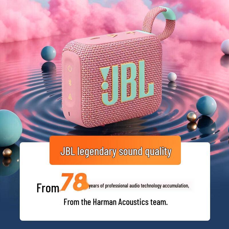 JBL Портативная Bluetooth-колонка GO4, штекер CN (адаптер в комплекте) (Китайская версия)