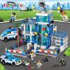 1256Pcs Police Station Building Blocks Toys for Boys City Series Blocks Toys Educational Toy for Kids 6+ Years Old Children Gifts