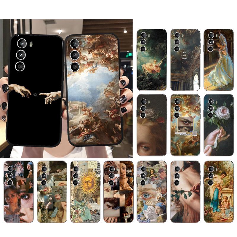 Phone Case for Motorola Edge 50 40 Pro 40 30 Ultra Neo G Power G Stylus G Play E32 E20 E40 Art Paint