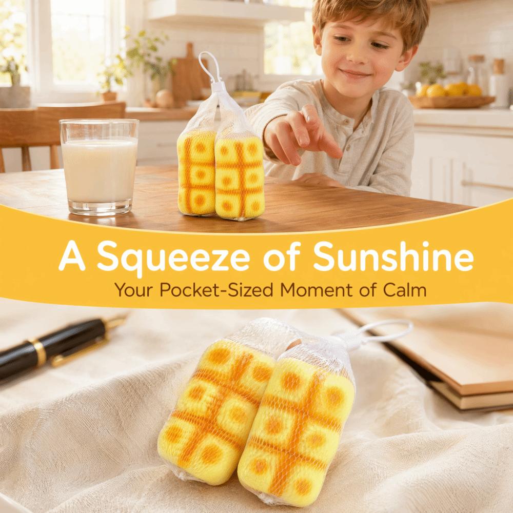 Sensory Abdominal Muscles Bread Squeezing Toy Relax Gift Slow Rebound Vent Toy Children