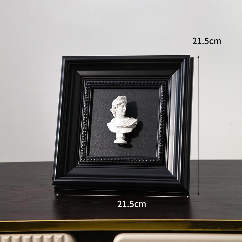 Гипсовая статуэтка Венеры Подвесные картины Настенные украшения Декор гостиной Фоновый дисплей Настенная картина с изображением персонажа