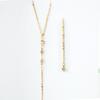 Sleek Rhinestone Back Chain Body Jewelry for Women