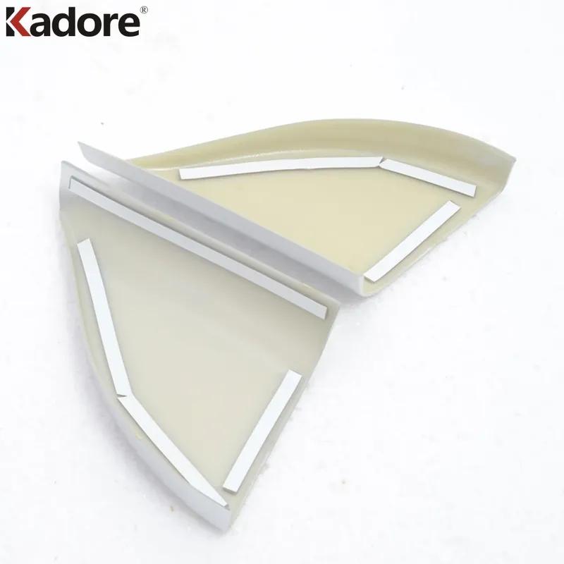For Hyundai Elantra Avante 2016 2017 2018 Matte Car Front Inner Door A Pillar Triangle Cover Trim Interior Mouldings Accessories