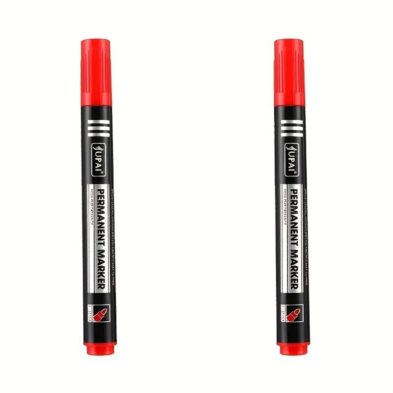 Three color oil-based permanent marker pen