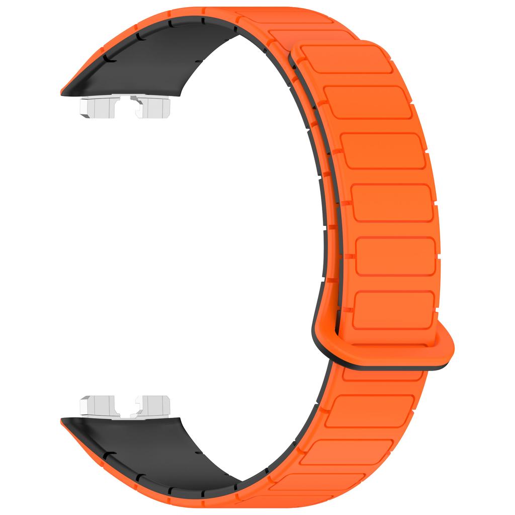 Silicone Watch Band for Huawei Band 10 NFC/10/9 NFC/9/8 NFC/8 Replacement Magnetic Wrist Strap
