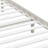 Solid Wood Bed Frame White 180x200 cm