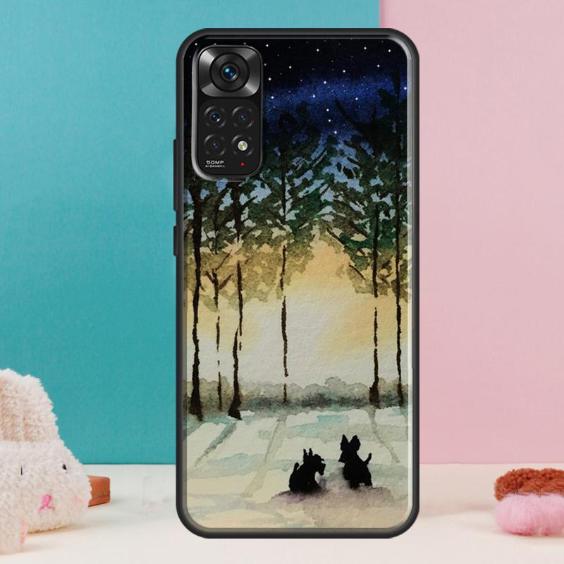 Westie Scottie Scottish Terrier Case For Xiaomi Redmi Note 14 13 12 Pro 11 9 10 9S 10S 11S 12S Redmi 14C 13C 10C 12C Cover