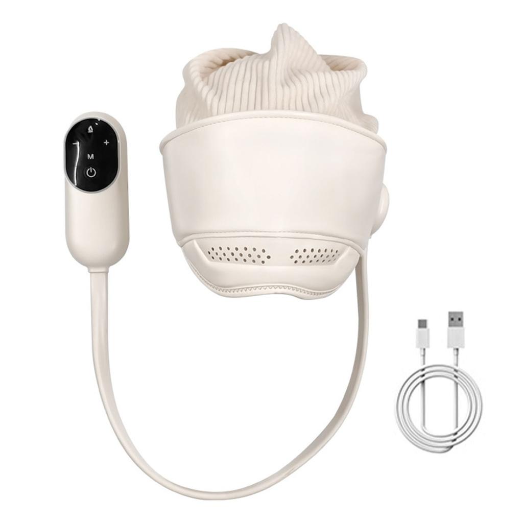 Electric Head Massager Electric Migraine Relief Cap Massager 3-Speed Eye Cover Eye & Head Massager for Stress Relief