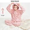 Детский зимний флисовый комплект для дома MINIPEACE