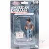 American Diorama 1/18 Scale RWB Akira Nakai + Suitcase Rauwert American Diorama Figure Akira Nakai #2 Figure [Parallel Import]