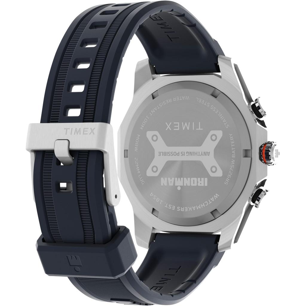 Часы Ironman Adrenaline Pro Timex Ironman Adrenaline Pro Черный циферблат Нержавеющая сталь Акрил Кварцевые часы Бренд TW2W55500 Оранжевый [TIMEX] Мужские [Товар]