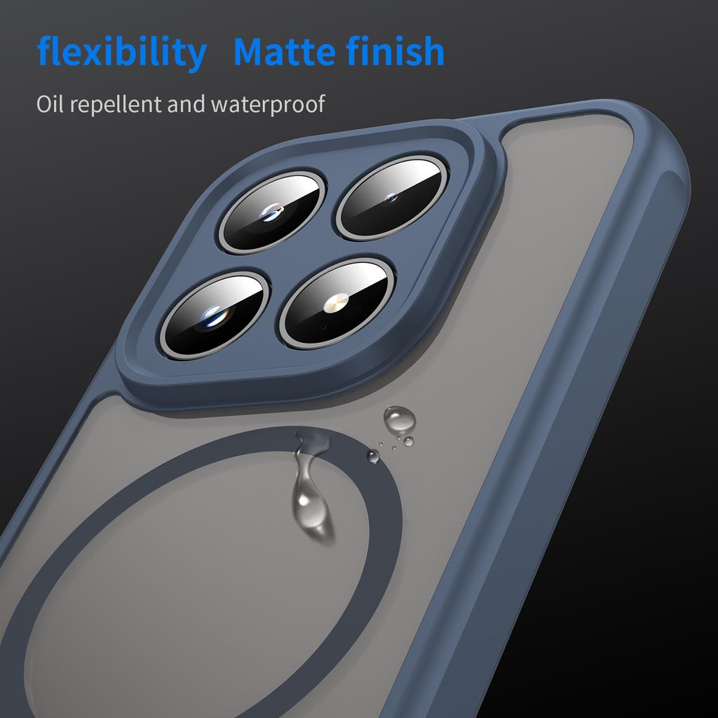 Чехол для телефона Xiaomi 17, Магнитный противоударный чехол, Гибридный бампер для Xiaomi 17