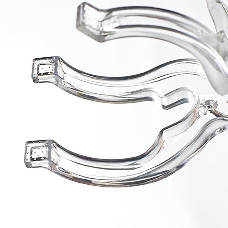 4 шт., портативные прищепки для сушки, прозрачная прищепка для противоскользящего ветрозащитного одеяла, зажим для одежды для домашнего органайзера