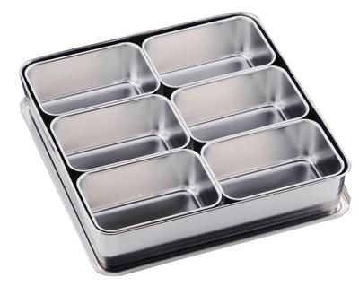 Контейнер для лекарств среднего размера Clover Press 6 штук 18-8