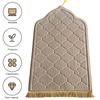 Islamic Prayer Rug Thickened Floor Mat Non-Slip Bottom Prayer Floor Mat for Kids Men Women Forehead Knees Ramadan Eid Gift