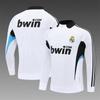 Vintage Football Training Jersey AC Milan Man U Brazil Long Short Sleeve Soccer T-Shirt