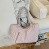 OGAR Женская большая сумка-тоут на плечо в корейском стиле со звездами и горошком