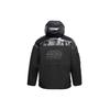 Li Ning X Star Wars Letter Print Hooded Down Jacket Men Outerwear Black AYMQ169-1
