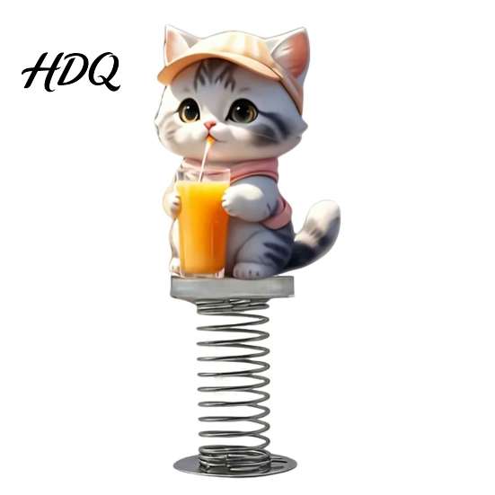 Funny Pet Bobblehead Figures for Car Cute Cat/Dog Dashboard Ornaments 2D Flat Acrylic Decorations Personalized Interior Decors with Self Adhesive