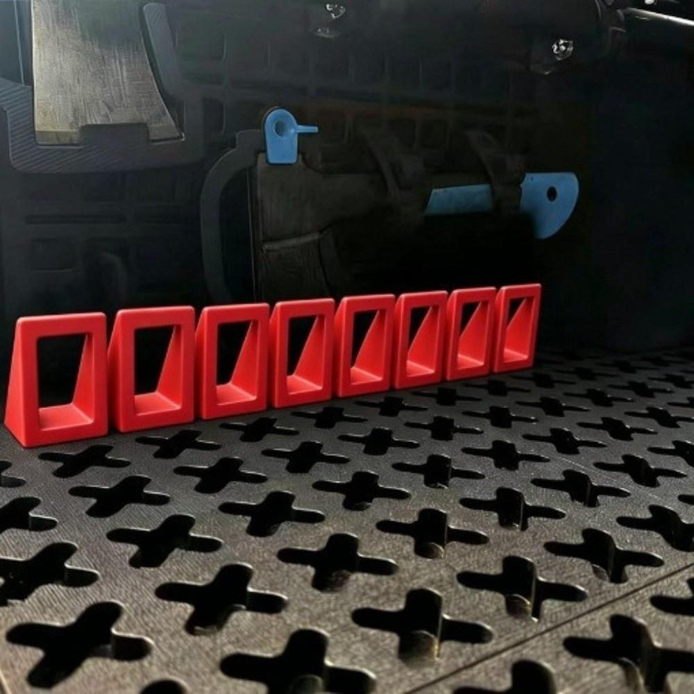 1/5/8PCS Secure Fit Truck Bed Blocker Plastic Cargo Track Insert Vehicle Accessories