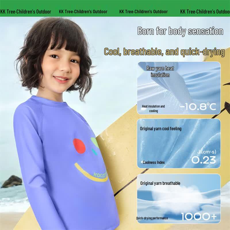 Kocotreekk Kids' UV Protection Long Sleeve Swim Set