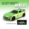 Масштаб 1/36, гоночный автомобиль Benz AMG GT из сплава, литая под давлением модель игрушечного моделирования, модели транспортных средств с откатным механизмом, игрушки для детской коллекции, подарки
