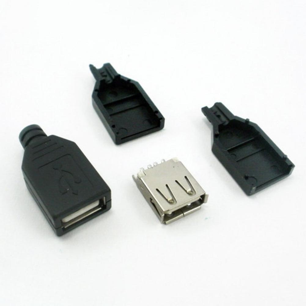 Корпус USB-гнезда female USB 2.0 5V Мобильное гнездо female
