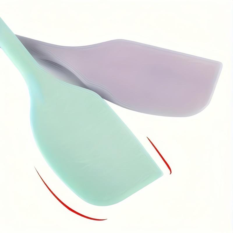 1 piece silicone spatula set - heat-resistant kitchen tool for baking, applying, and scraping - perfect for home, dormitory