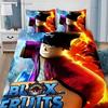 Постельное белье B-Blox F-Fruits Game 3D мультяшный комплект пододеяльника Мягкий приятный к коже Односпальный Двуспальный Кинг-сайз Для детей Подарок на день рождения