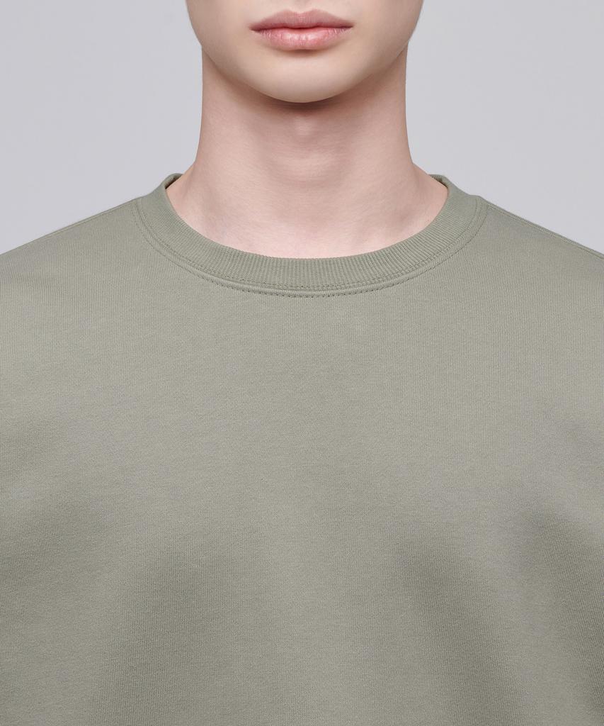 MUSINSA STANDARD Brushed Sweatshirt [Pistachio]