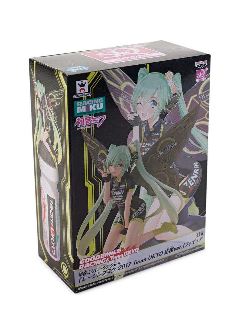 Banpresto Хацунэ Мику Racing Miku 2017 Команда UKYO Фигурка поддержки версия. "Гоночная версия" (Приз)