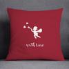 Наволочка для украшения дома на День святого Валентина с узором Купидона, квадратная наволочка, украшение для дома и офиса, наволочка
