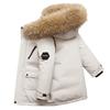 Детская толстая зимняя пуховая хлопковая парка - Европейский и американский стиль
