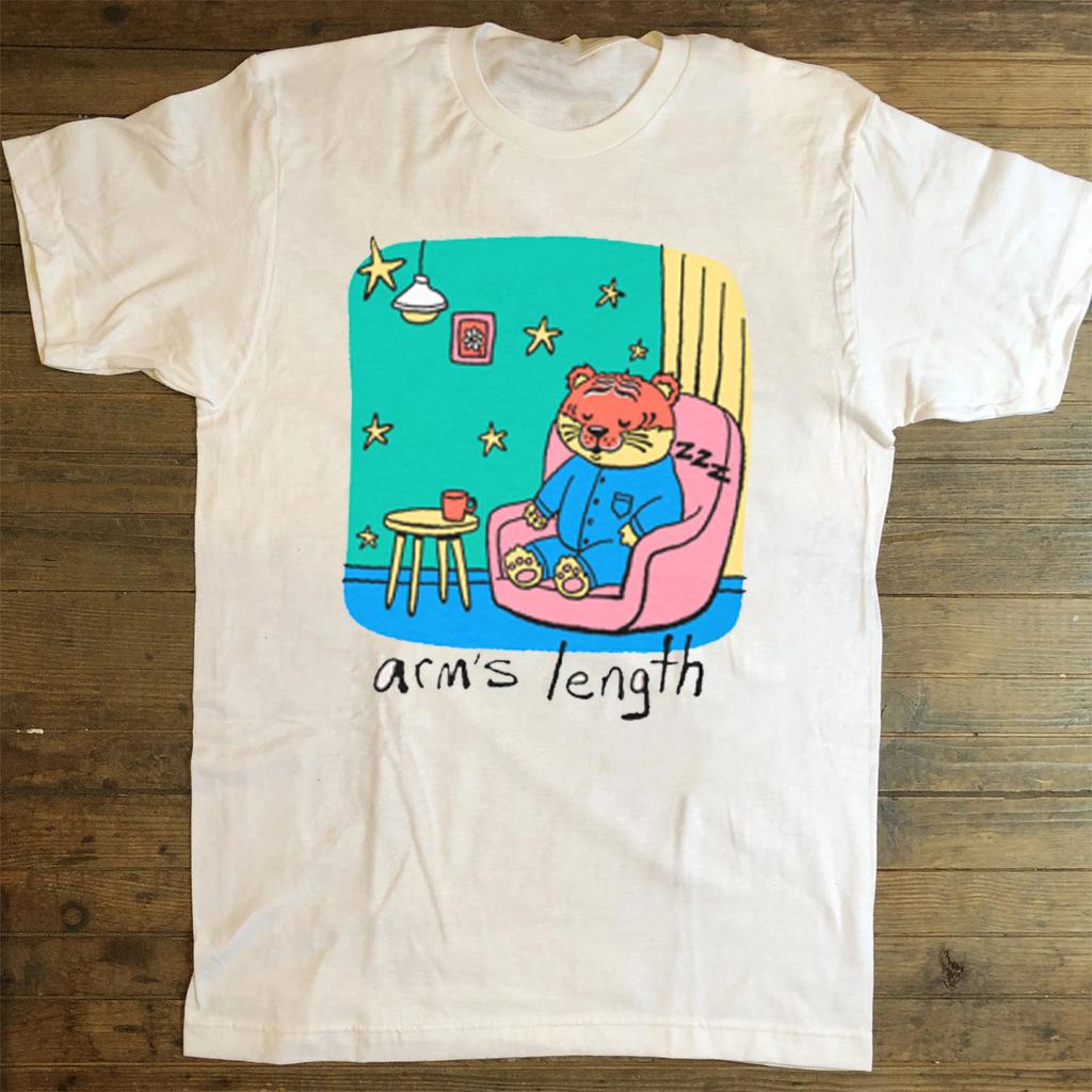 New Arm's Length Band Collection Art White S to 5XL Shirt SG470