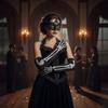 Full Finger Skull Gloves Elastic Cosplay Gloves High Quality Full Finger  Costume Role Playing