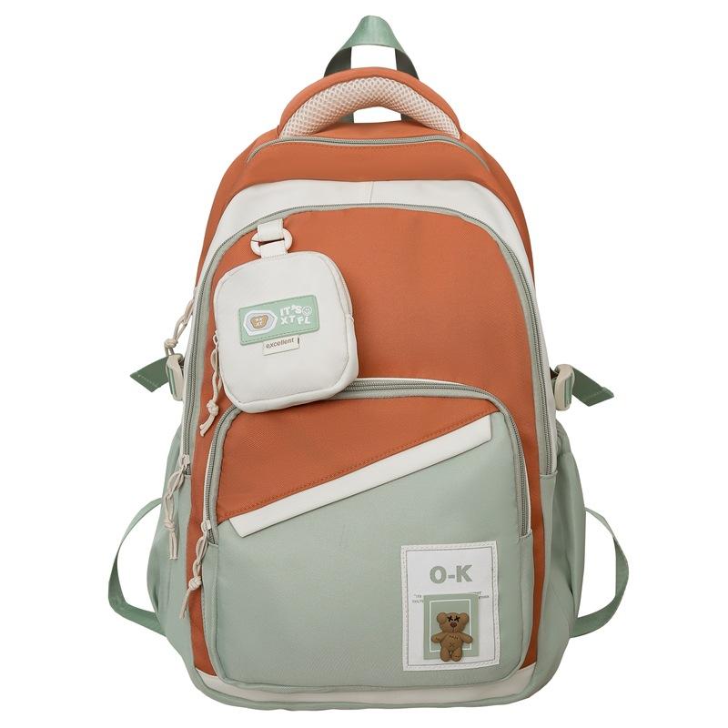 Школьный рюкзак мужской большой емкости для школьников средней школы рюкзак для пары