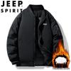 JEEP SPIRIT Men's Baseball Collar Padded Jacket