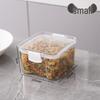 Герметичная прозрачная кухонная банка для сыпучих продуктов, закусок, круп, хлопьев и орехов - Влагозащитное и пылезащитное хранение