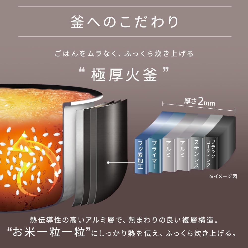 Для быстрого приготовления риса Iris Ohyama 3 IH для жизни 50 видов быстрого приготовления для 25 применений по желанию приготовление Ash [легкая очистка/расширенное приготовление] плита,