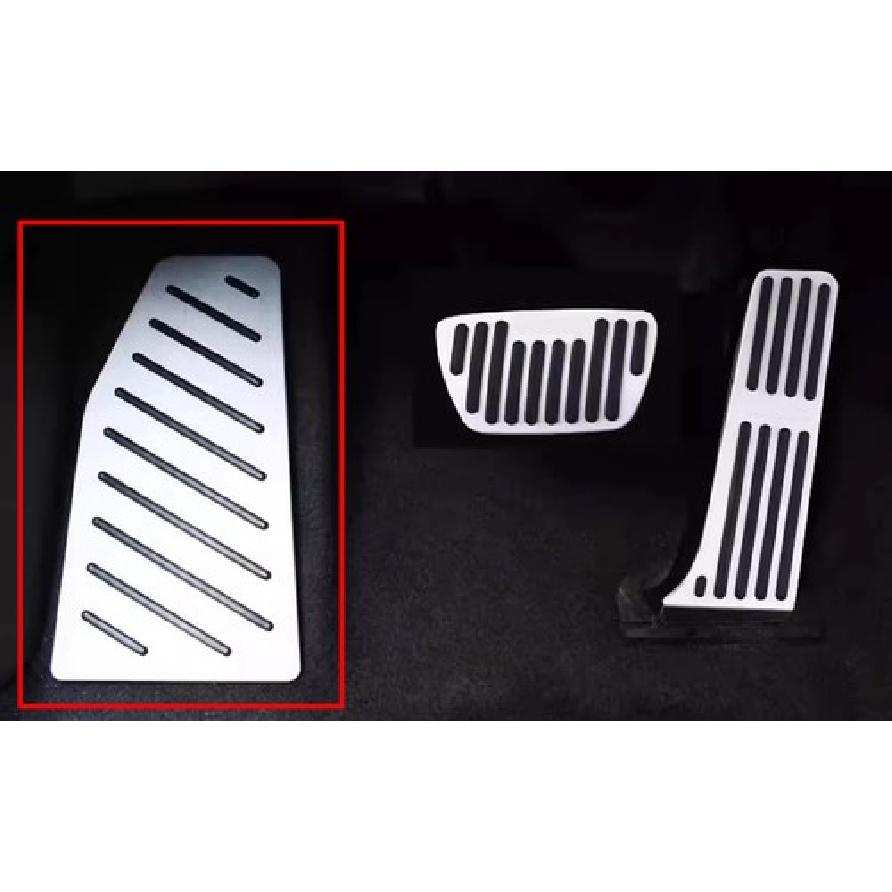 OE-Spec Racing Design Silver Rest Dead Pedal Cover For Toyota RAV4 Lexus NX RX